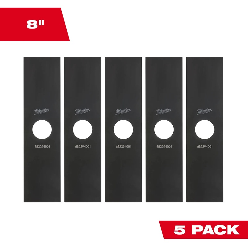 MILWAUKEE 8 Edger Blade (5 PACK)