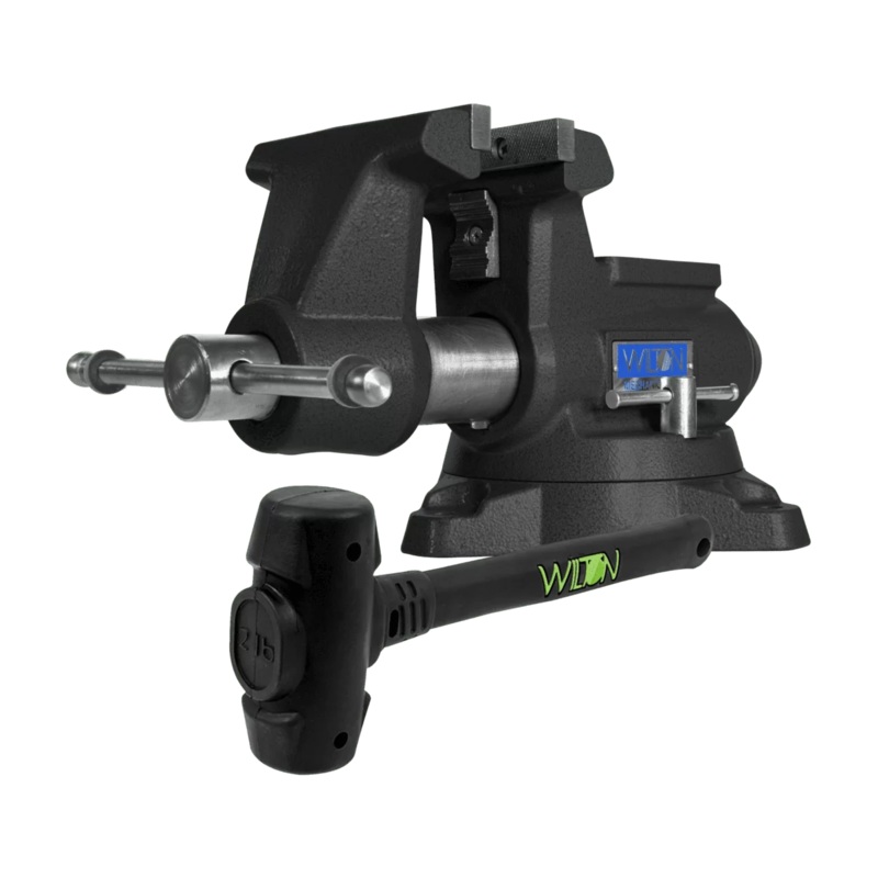 WILTON Special Edition Black 855M Mechanic’s Pro Vise w/ 2 lb B.A.S.H Dead Blow Hammer