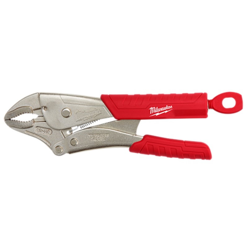 MILWAUKEE 10 TORQUE LOCK Curved Jaw Locking Pliers w/ Grip
