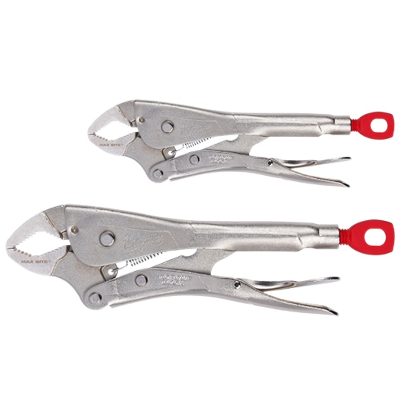 MILWAUKEE 2 PC. 7 & 10 TORQUE LOCK MAXBITE Locking Pliers Set