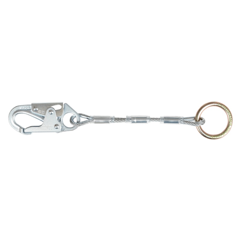 FALLTECH 18 Cable Dorsal D-Ring Extender w/ Steel Snap Hook