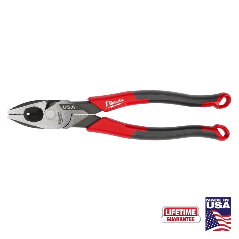 MILWAUKEE 9 Comfort Grip Linemans Pliers