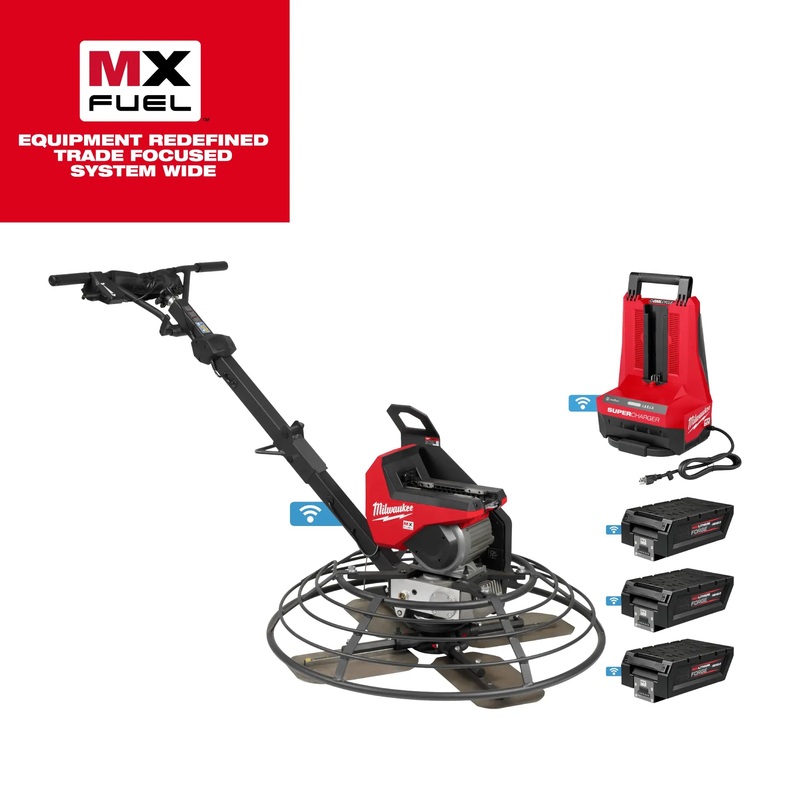 MILWAUKEE MX FUEL 36 Walk-Behind Trowel Kit