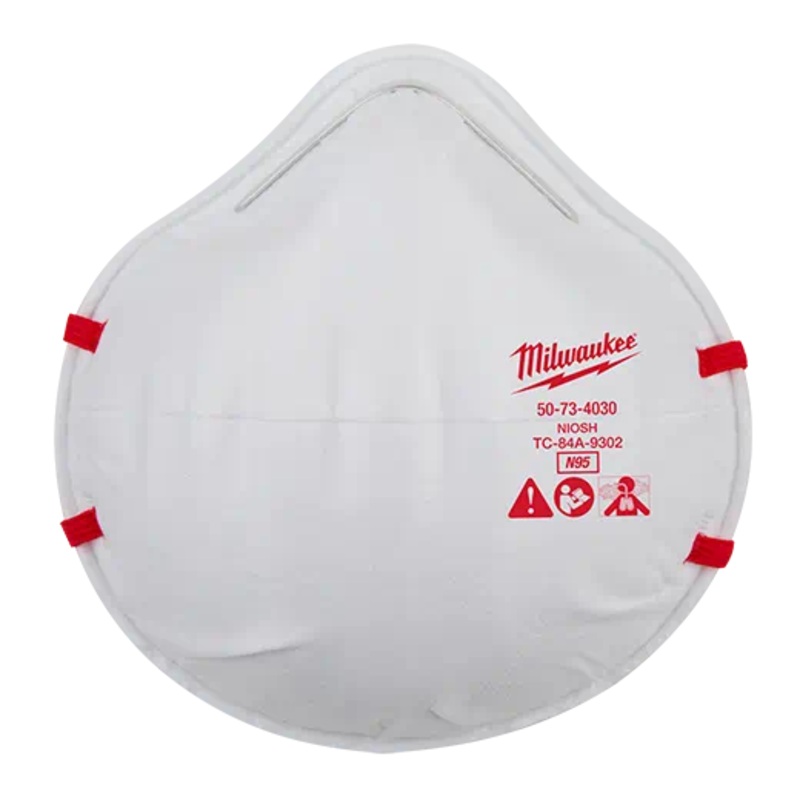MILWAUKEE N95 Respirator|1|3|10|20