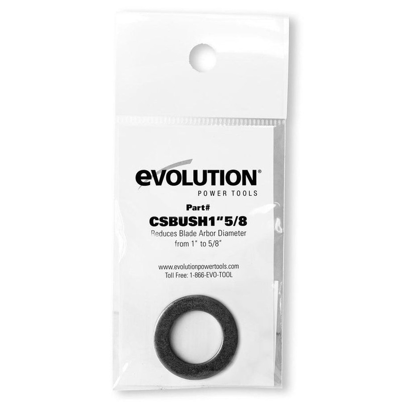 EVOLUTION Circular Saw Blade 1 To 5/8 Arbor Reduction Ring