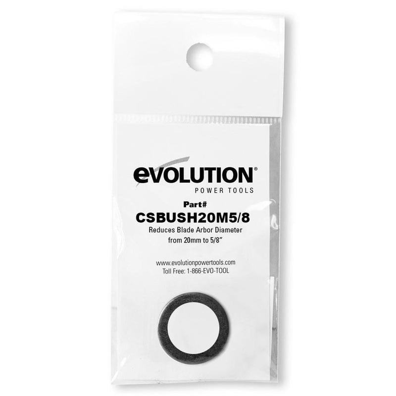 EVOLUTION Circular Saw Blade 25/32 To 5/8 Arbor Reduction Ring
