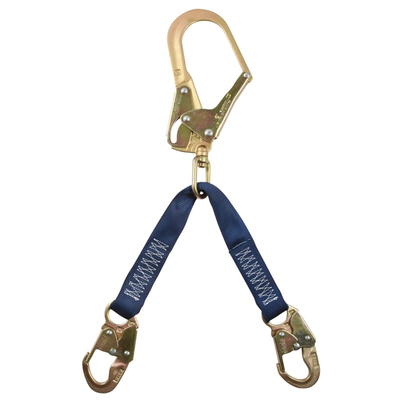 FALLTECH 19 Rebar Positioning Assembly w/ Jacketed Web & Steel Swivel Rebar Hook