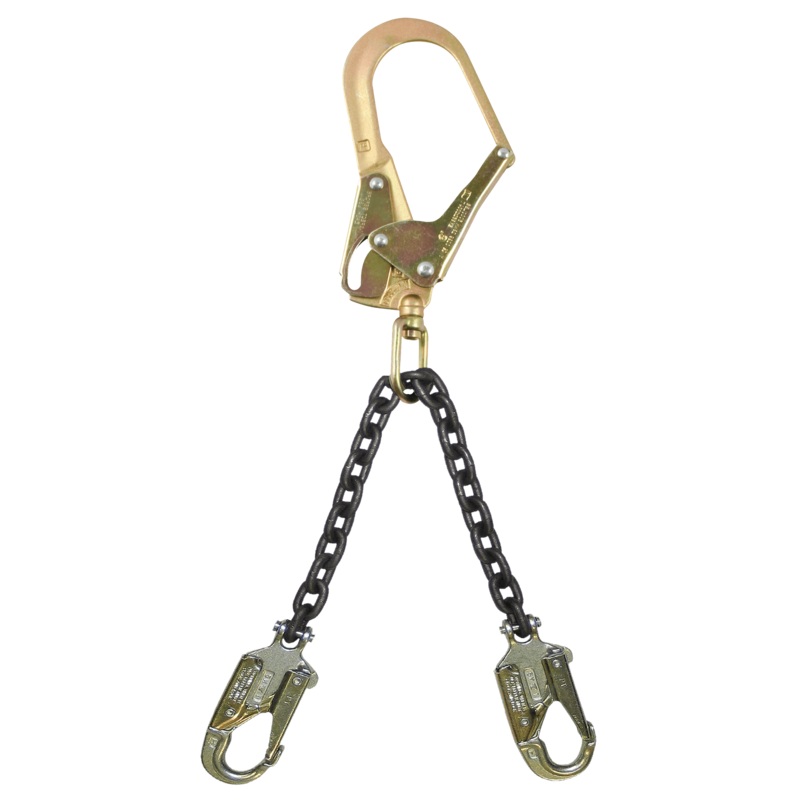 FALLTECH 23 Premium Rebar Positioning Assembly w/ Chain & Steel Swivel Rebar Hook