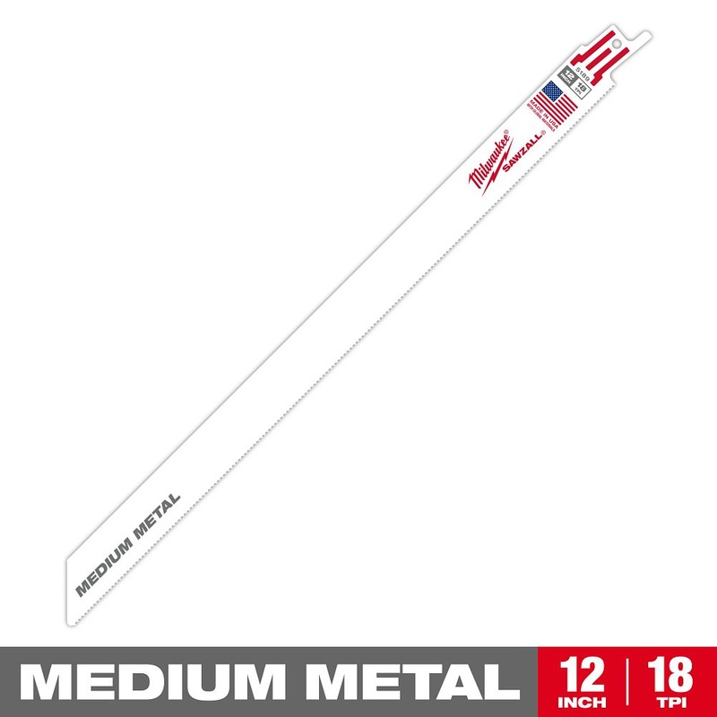 Milwaukee Tools 12 in. 18TPI Sawzall Blade 48-01-2169