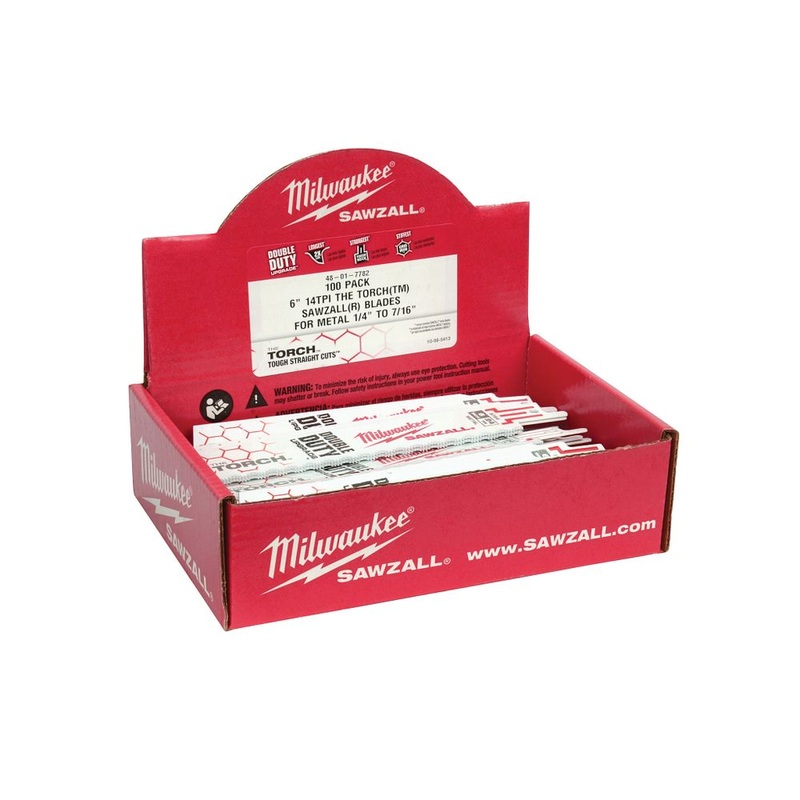 Milwaukee Tools Blade 14T 6L TORCH Bulk 25 48-01-7782