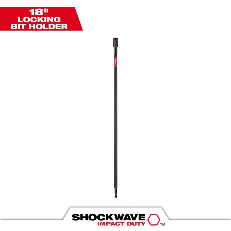 Milwaukee Tools (3) 18 Impct Locking Bit Holder 48-32-4534