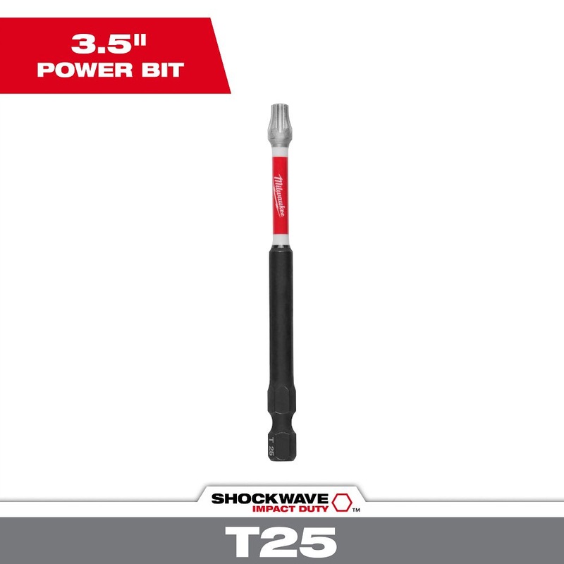 Milwaukee Tools T25 3.5 Power Bit 1PK 48-32-4561