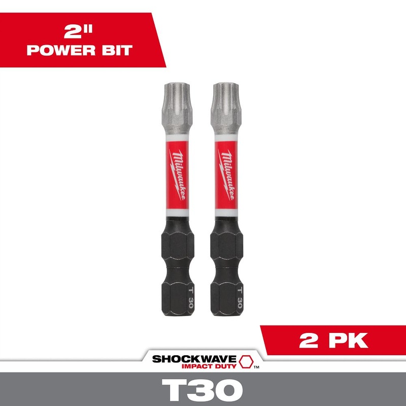 Milwaukee Tools T30 2 Power Bit 2PK 48-32-4914