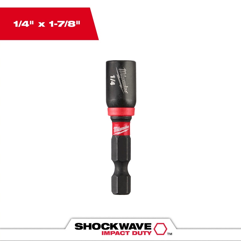 Milwaukee Tools 1-7/8 NUTDRIVER 1/4 49-66-4702
