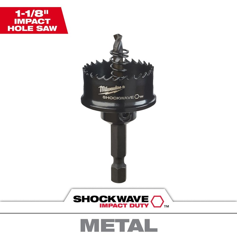 Milwaukee Tools 1-1/8In Shockwave Impact Hole Sa 49-56-9820