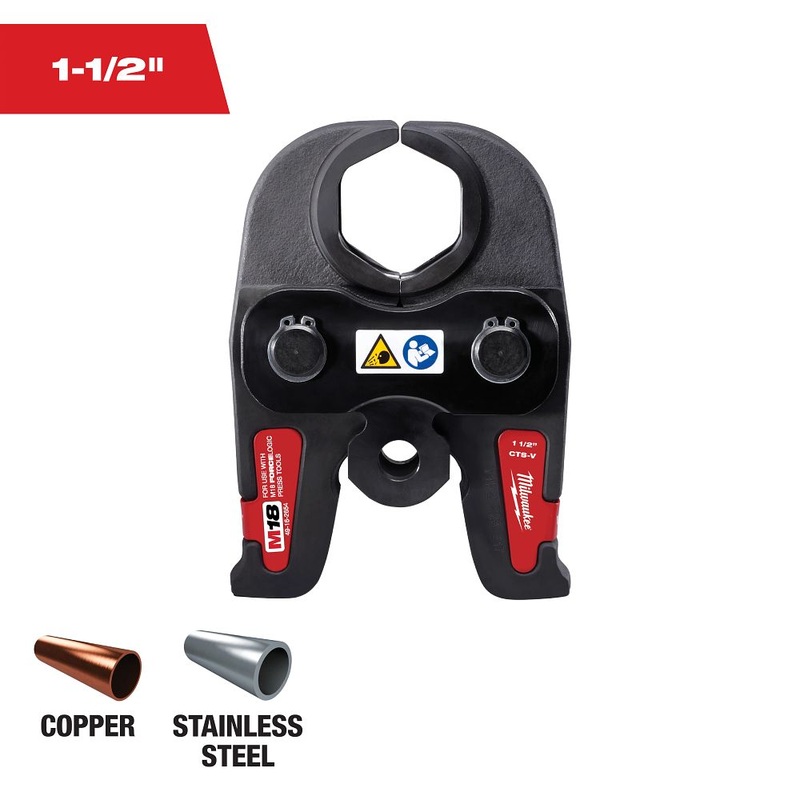 Milwaukee Tools 1-1/2 CTS-V Press Jaw 49-16-2654