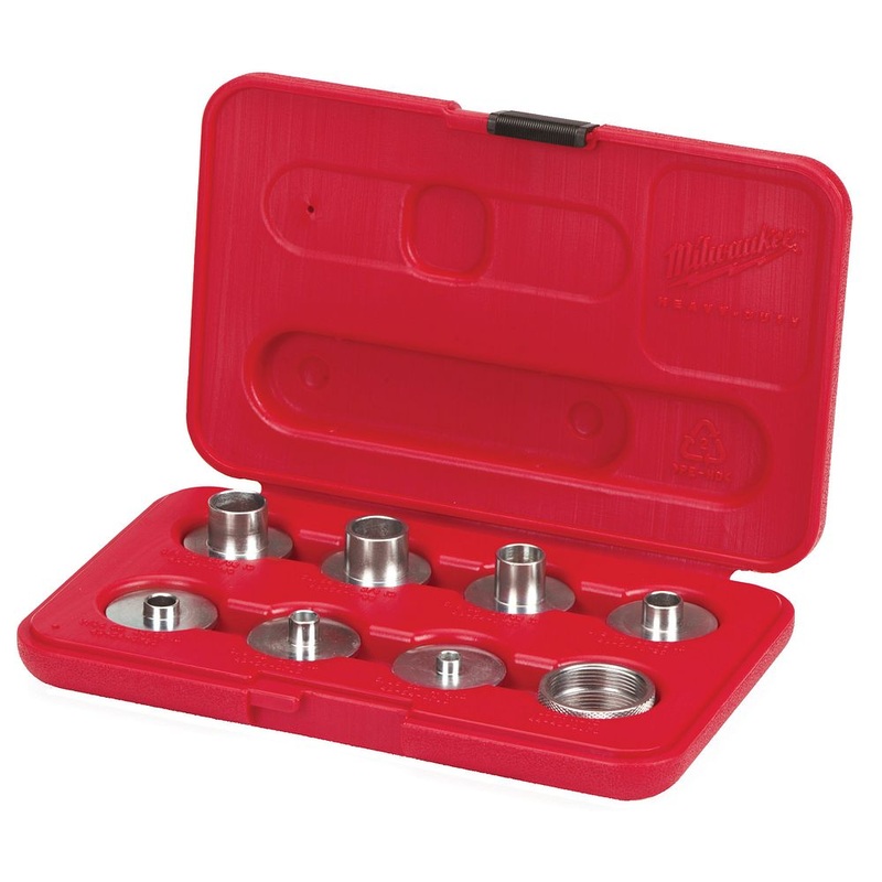 Milwaukee Tools Template Guide Kit 9 Piece 49-54-0700