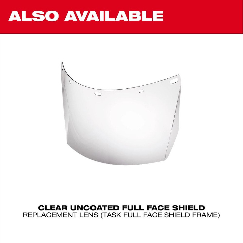 Milwaukee Tools W5 Task Face Shield Rplc. Lens 48-73-1463