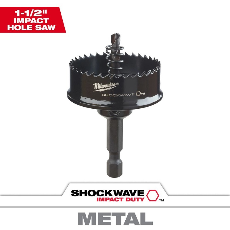 Milwaukee Tools 1-1/2In Shockwave Impact Hole Sa 49-56-9835