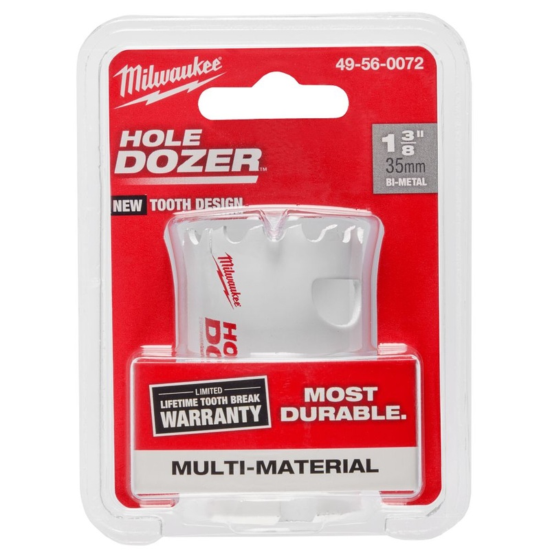 Milwaukee Tools 1-3/8 Hole Dozer Hole Saw 49-56-0072