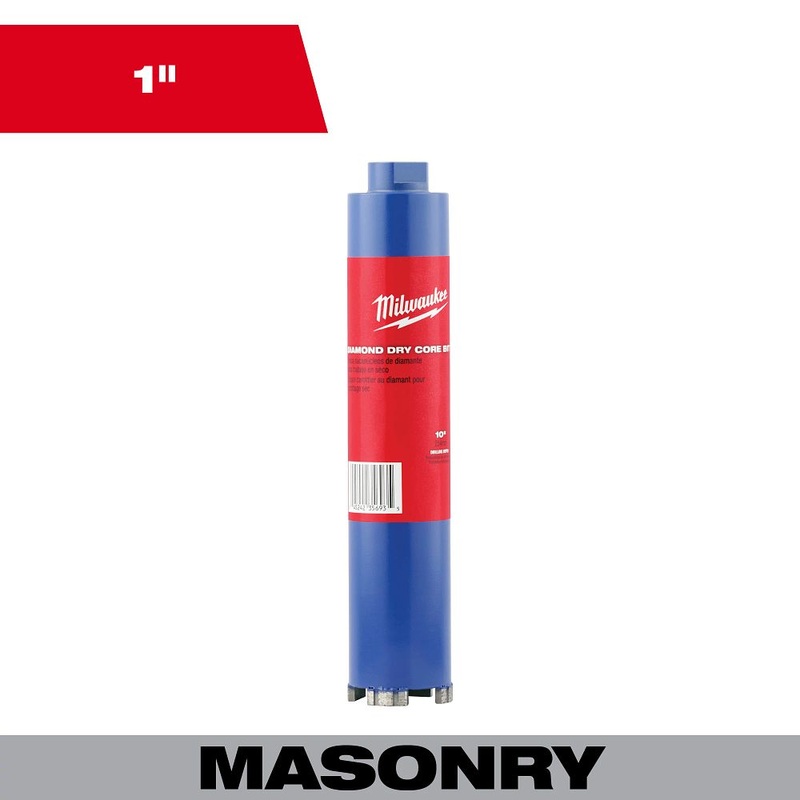 Milwaukee Tools 1 Dry Core Masonry Bit 48-17-0010