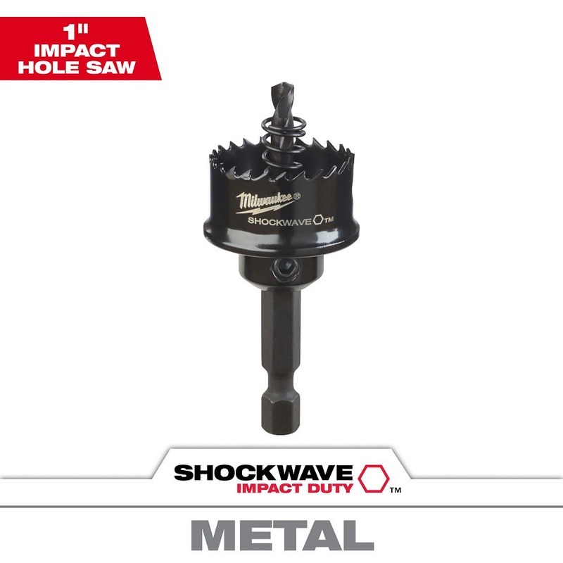 Milwaukee Tools 1 In. Shockwave Impact Hole Saw 49-56-9815