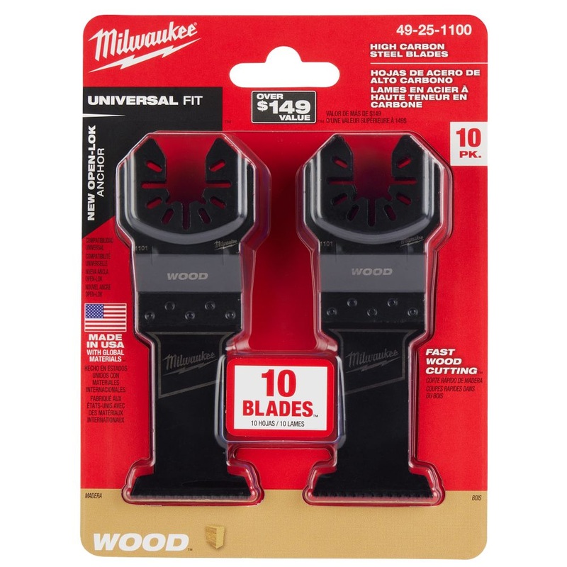Milwaukee Tools 1-3/8 HCS WOOD BLD 10PK 49-25-1100