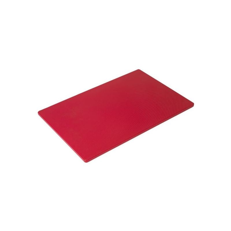 Red Plastic Cutting Board // 15×20
