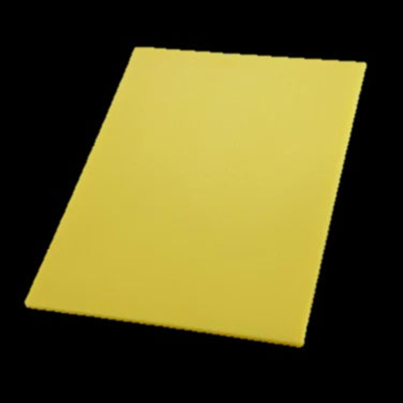 Yellow Plastic Cutting Board // 15×20