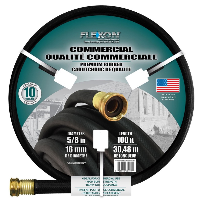 Flexon  PH58100 100′ 5/8 Commercial Water Hose