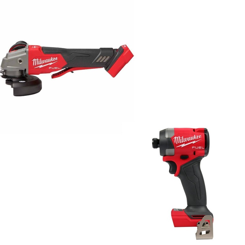 Milwaukee 2888-20 M18 FUEL Grinder W/ FREE 2953-20 M18 FUEL 1/4 Impact Driver