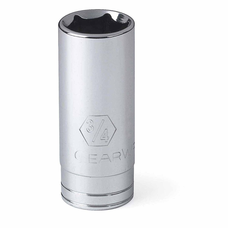 Gearwrench 80366 3/8 Drive 6 Point Deep SAE Socket 7/16