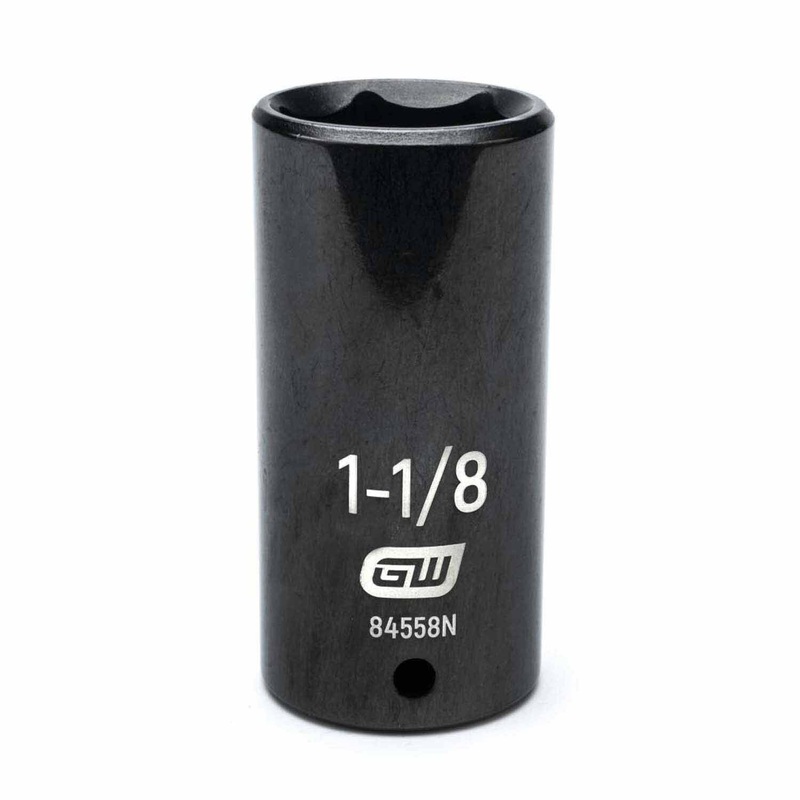 Gearwrench 84558N 1/2 Drive 6 Point Deep Impact SAE Socket 1-1/8