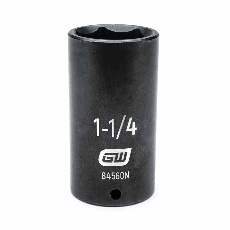 Gearwrench 84560N 1/2 Drive 6 Point Deep Impact SAE Socket 1-1/4