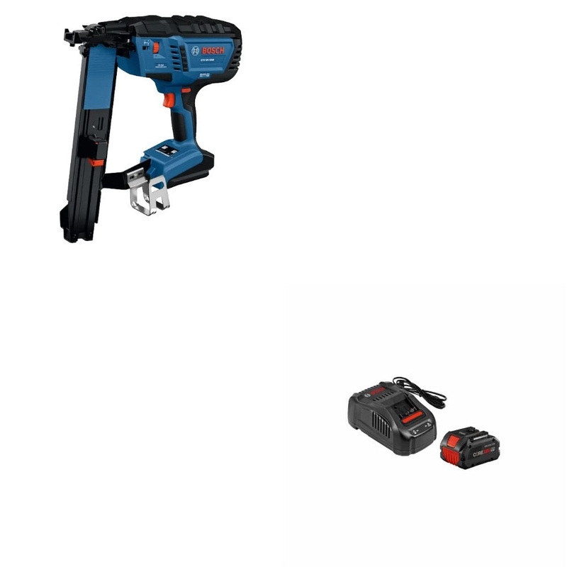 Bosch GTH18V-50MN Stapler Kit W/ FREE GXS18V-12N14 8.0Ah Battery/Charger