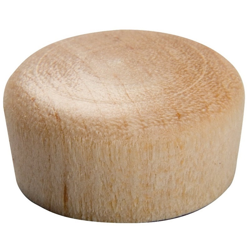 Waddell 8200.75 DP-10 Screw Hole Plug, Birchwood, Pack of 10