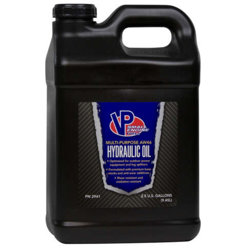 VP Racing Fuels Small Engine Lubricants Hydraulic Oil 2.5 gal, Pack of 2