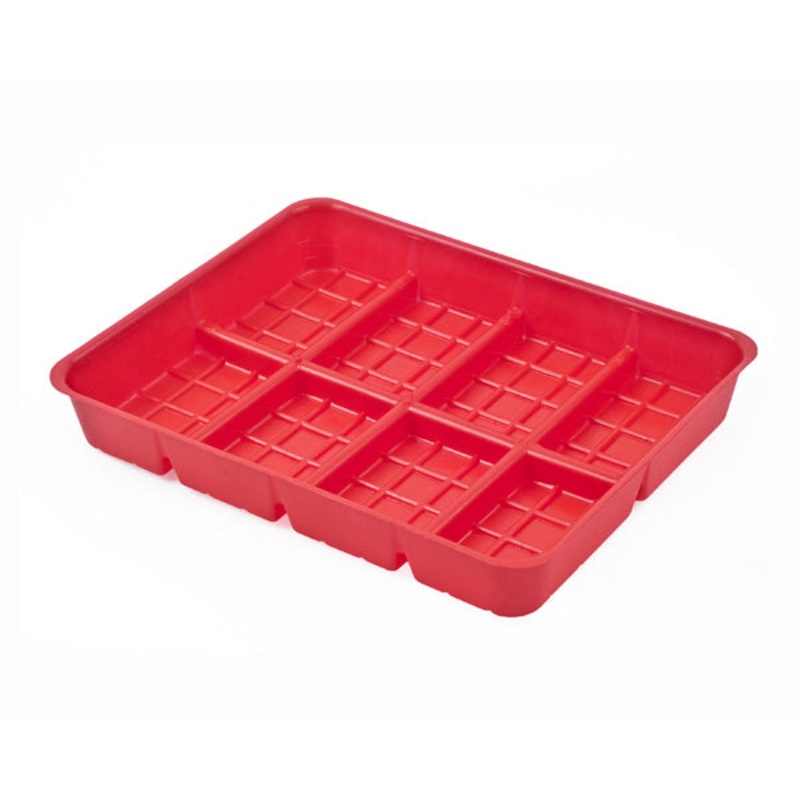 TRAY FEED CHICK SQUARE POLTEK