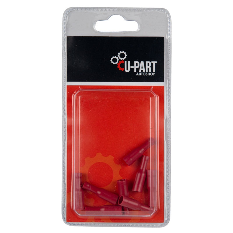 U-PART TERMINAL RED FEMALE BUL 0.5-1.5MM 4MM