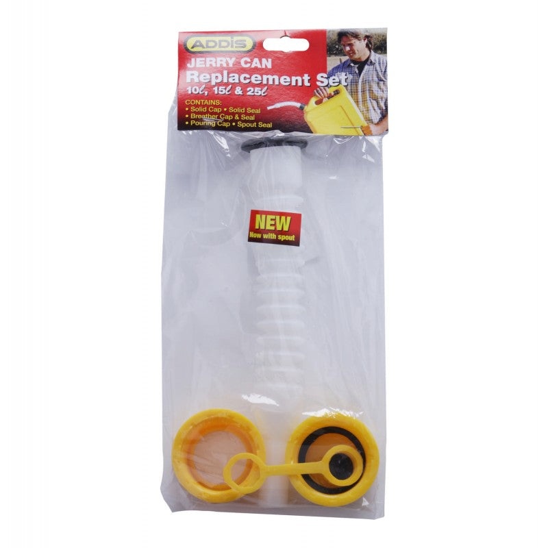 ADDIS JERRY CAN CAP & SPOUT SET 25L