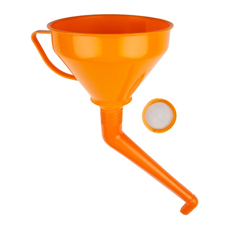 FUNNEL PLASTIC OFFSET + GAUZE 160MM