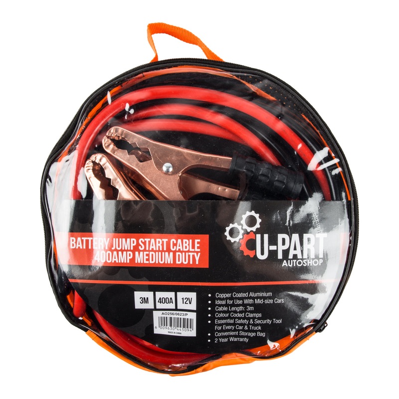 JUMPER CABLE 400AMP HD
