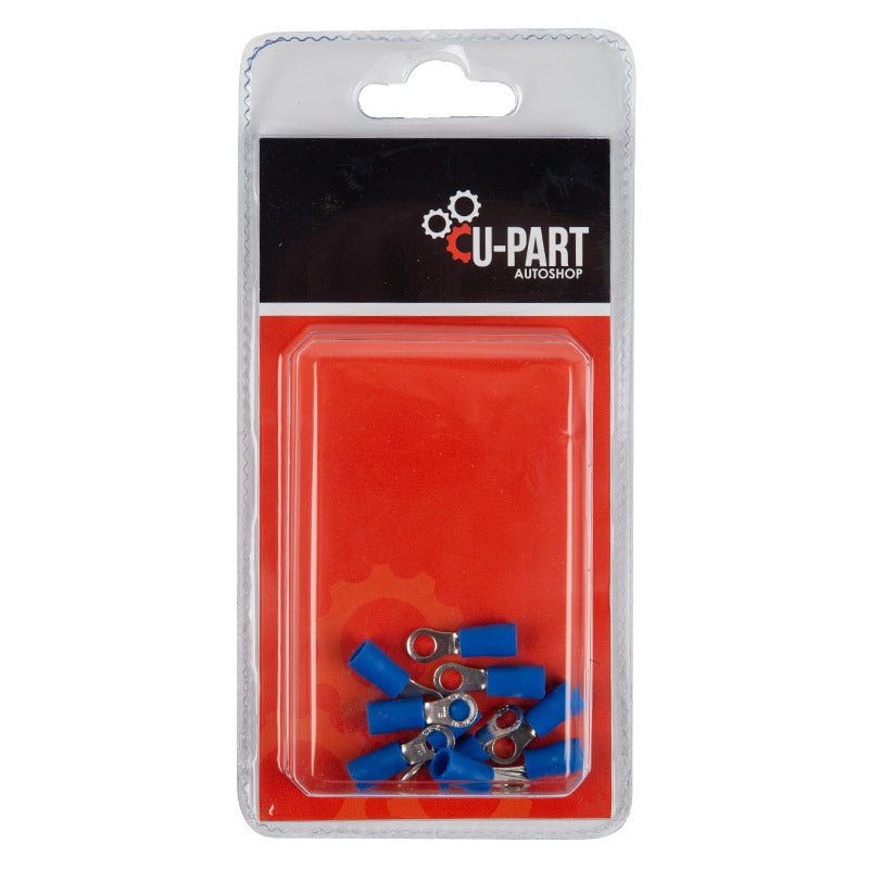 U-PART TERMINAL BLUE RING LUG 1.5-2.5MM 4MM