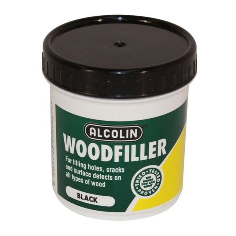 ALCOLIN WOOD FILLER 200G DARK BLK