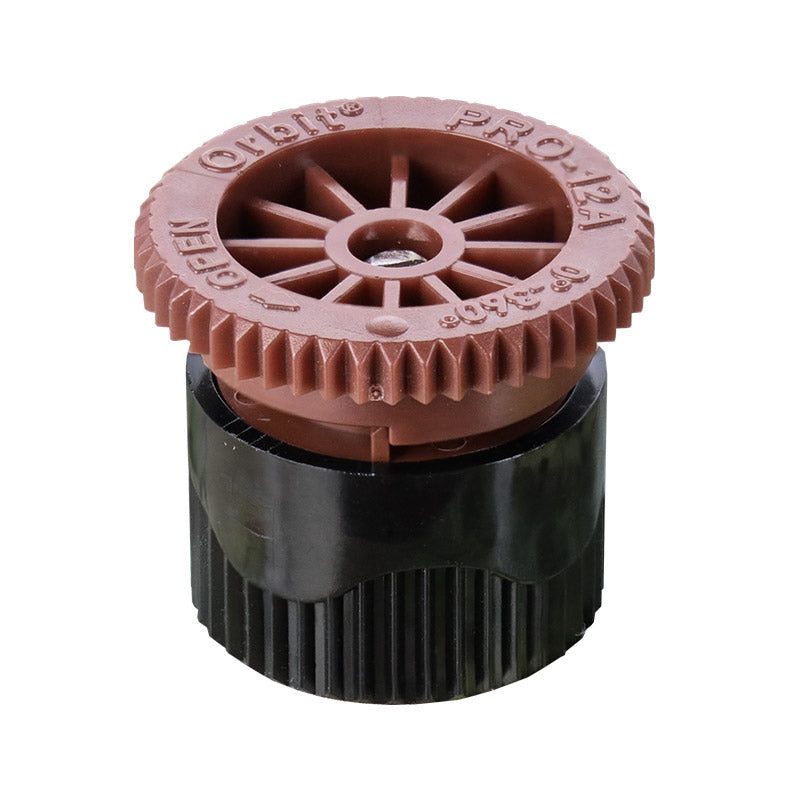 ORBIT NOZZLE SPRAY ADJ PREPK 12FT BROWN