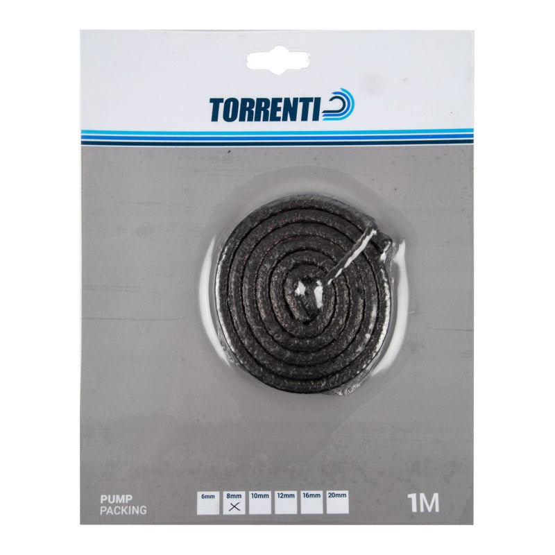 TORRENTI GRAPHITE GLAND PACKING 13MM