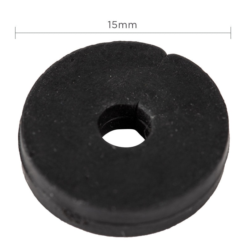 WASHER TAP RUBBER 15MM LIGHT PATTEN