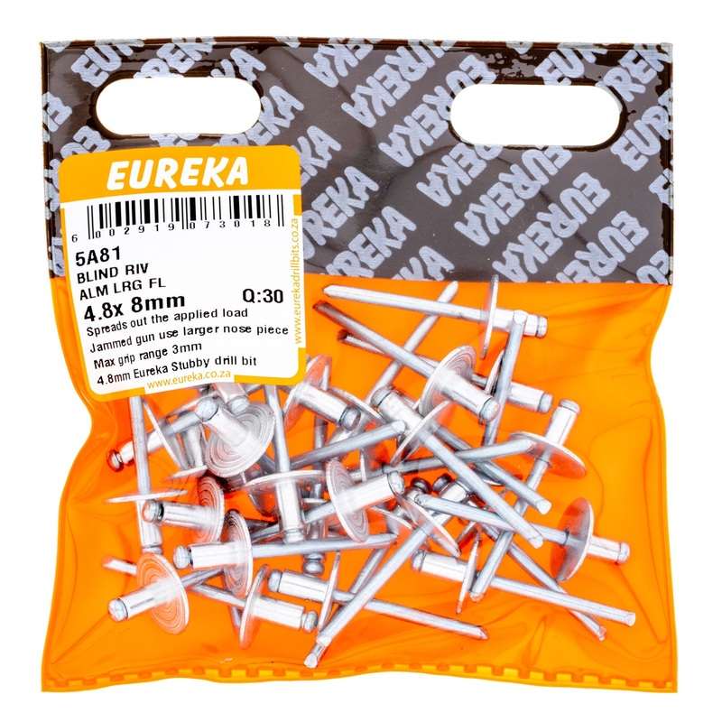 BLIND RIV ALM LRG FL 4.8X8MM Q:30 EUREKA