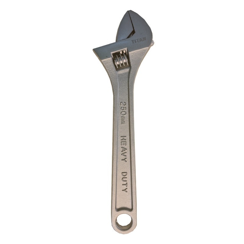 WRENCH ADJ 250MM SAT. FINISH TITAN