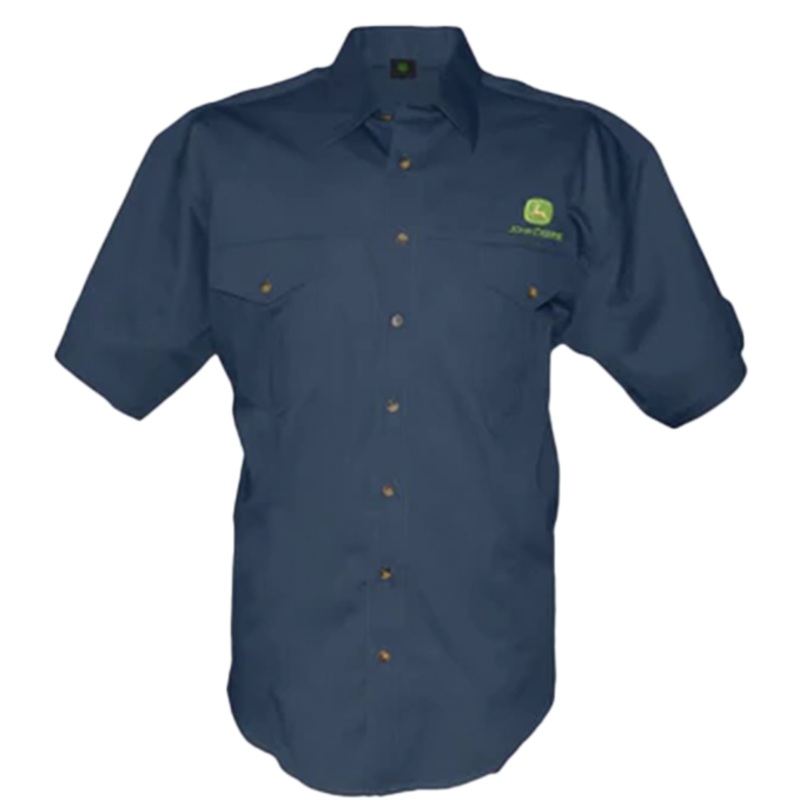 MENS SHIRT DARK BLUE JOHN DEERE